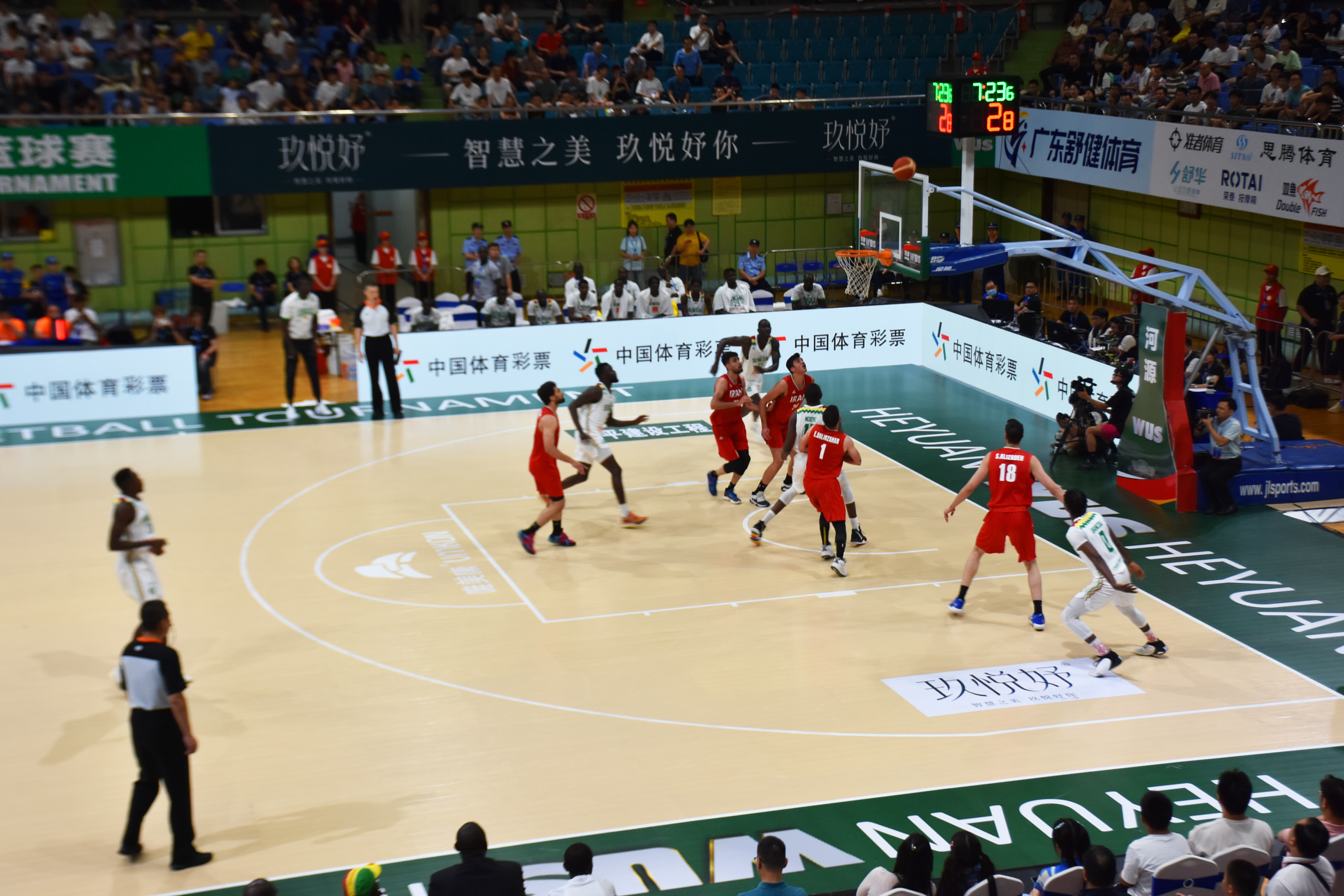 河源體育館 2023WUS國(guó)際籃球賽